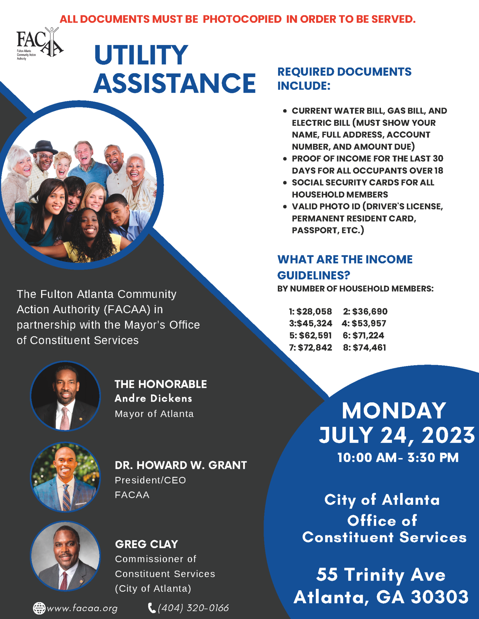 Need Utility Assistance? We’re Coming to Downtown Atlanta, GA Fulton